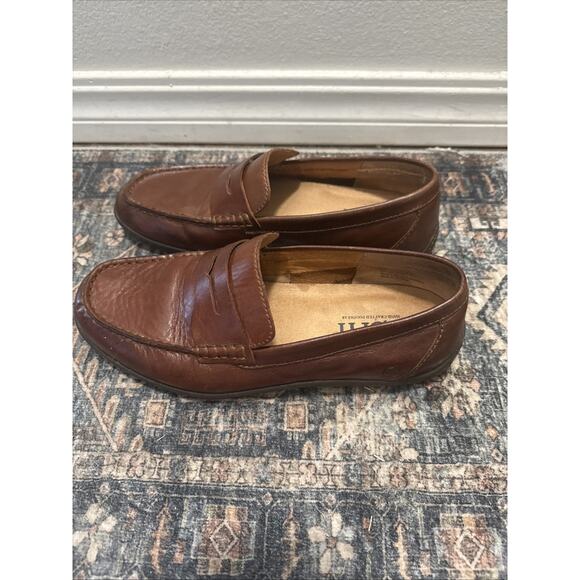 BORN Men's Penny Loafer Slip On Leather H56716 Brown Size 10.5M - Picture 3 of 8